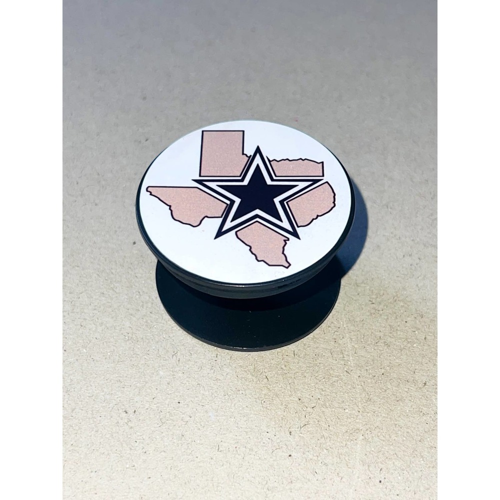 Cowboys Pop Up Phone Accessory With Super Strong Glue